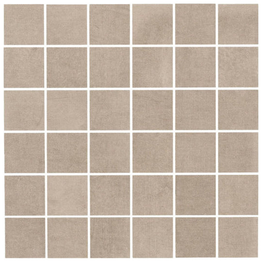 Qualis Ceramica 12" x 12" Urban Matte Porcelain 2" Mosaic