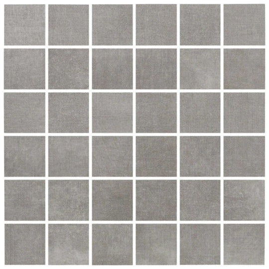 Qualis Ceramica 12" x 12" Urban Matte Porcelain 2" Mosaic