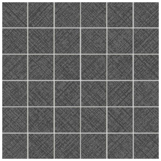 Qualis Ceramica 12" x 12" Vegas Satin Porcelain 2" Wall Mosaic