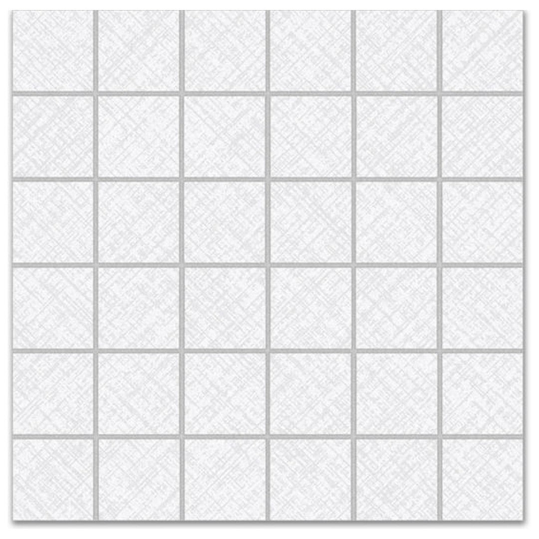 Qualis Ceramica 12" x 12" Vegas Satin Porcelain 2" Wall Mosaic