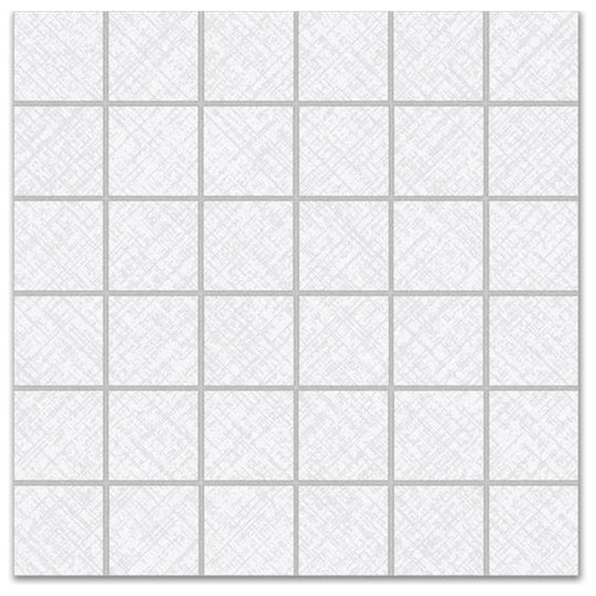 Qualis Ceramica 12" x 12" Vegas Satin Porcelain 2" Wall Mosaic
