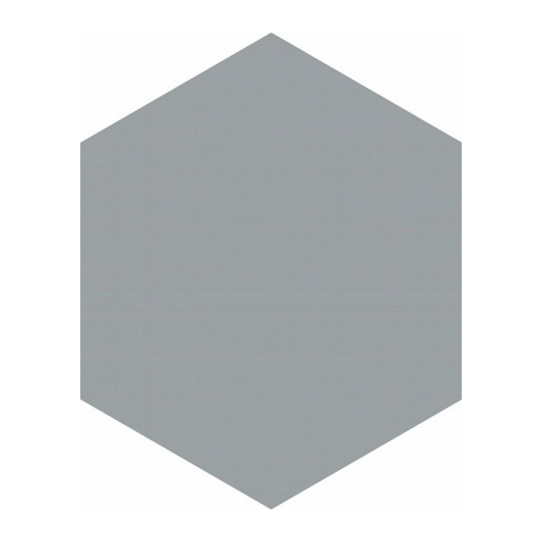 Qualis Ceramica 5.5" x 6.3" Vida Matte Porcelain Hexagon Tile