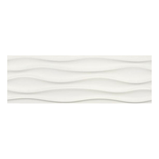 Qualis Ceramica 10" x 30" Venezia Glossy Ceramic Vibe Wall Tile