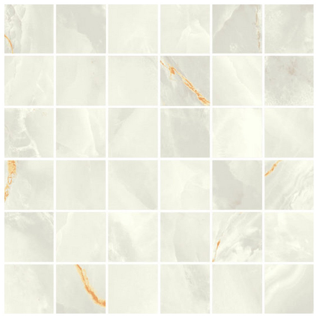 Qualis Ceramica 13" x 13" Venezia Matte Porcelain 2" Mosaic