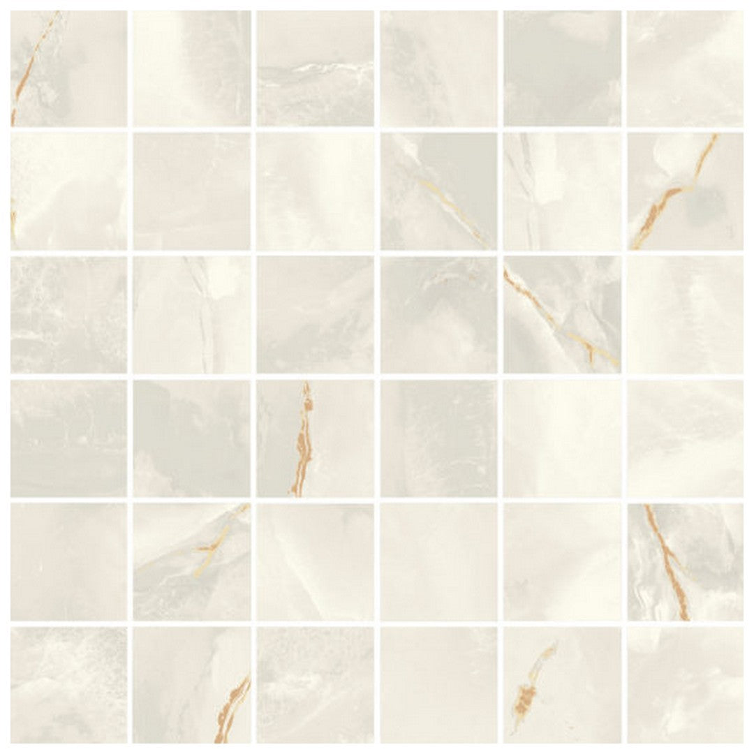 Qualis Ceramica 13" x 13" Venezia Matte Porcelain 2" Mosaic