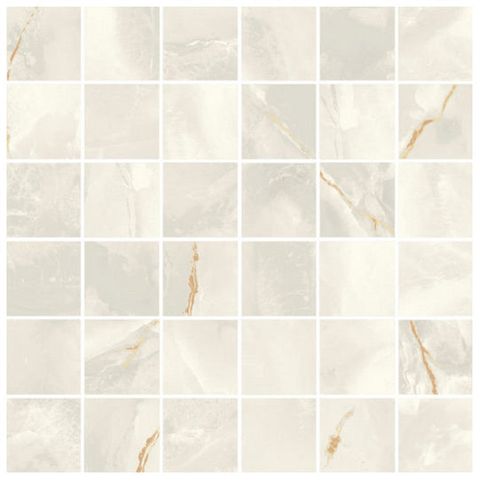 Qualis Ceramica 13" x 13" Venezia Matte Porcelain 2" Mosaic