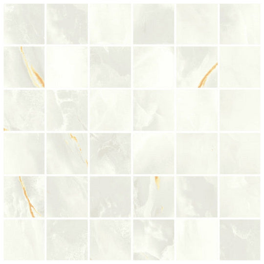 Qualis Ceramica 13" x 13" Venezia Matte Porcelain 2" Mosaic