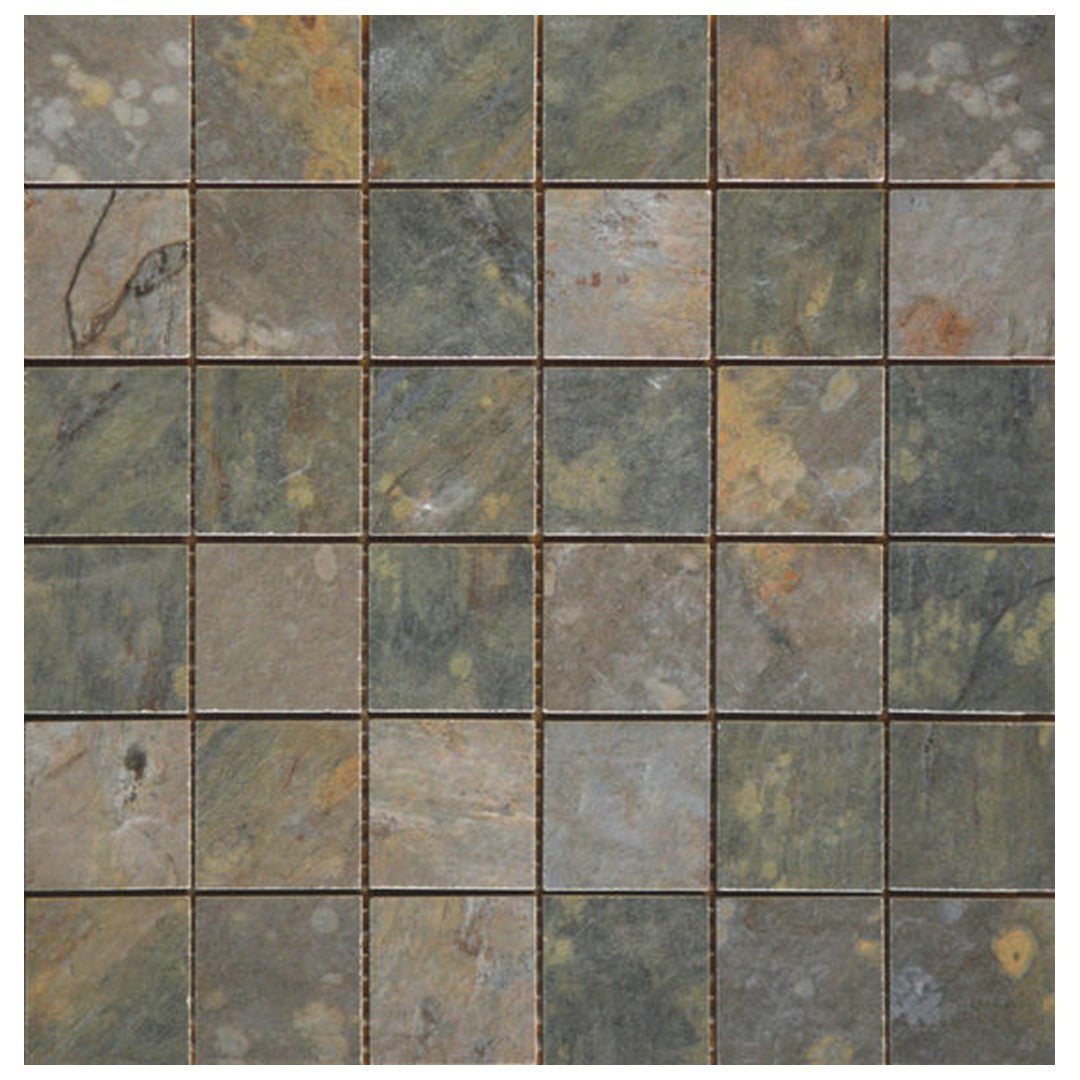 Qualis Ceramica 12" x 12" Vermont Matte Porcelain 2" Mosaic