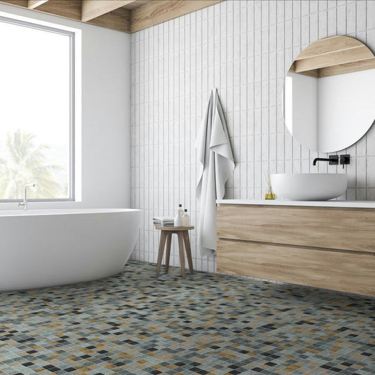 Qualis-Ceramica-Vermont-12-x-12-Matte-Porcelain-2-Mosaic-Jade
