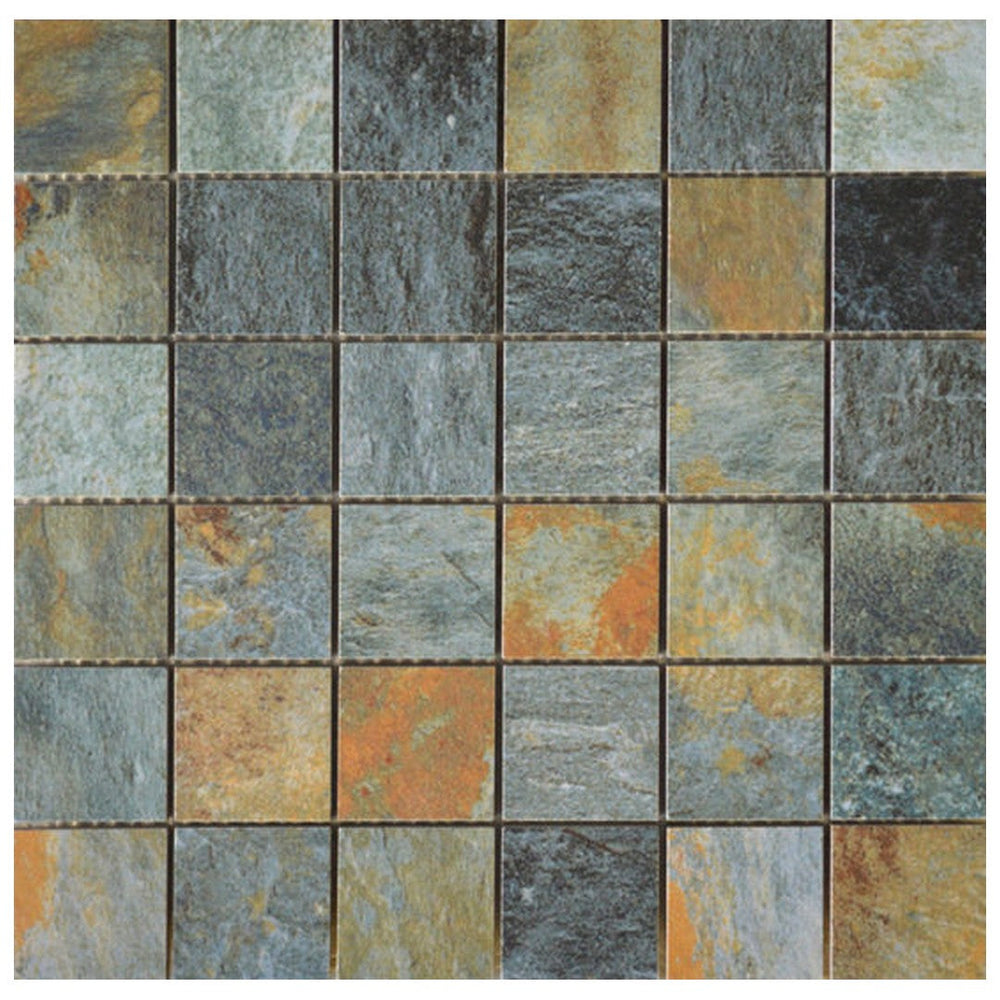 Qualis Ceramica 12" x 12" Vermont Matte Porcelain 2" Mosaic