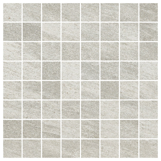 Del Conca USA 12" x 12" Quartzite Glazed Porcelain 1.4" Square Mosaic