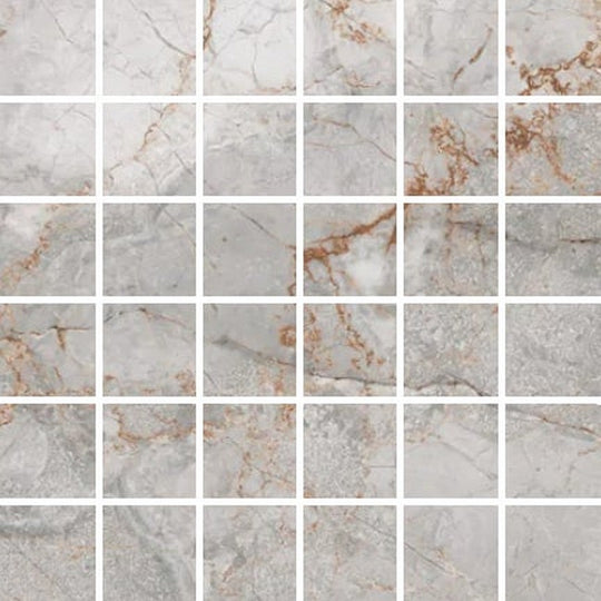 Floors 2000 Quest 12" x 12" Polished Porcelain Mosaic 2"