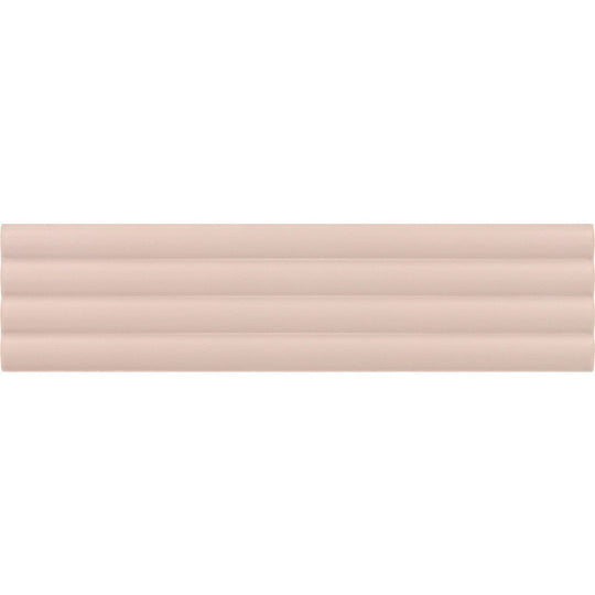 MiR Ridge 2" x 8" Matte Ceramic Deco Tile