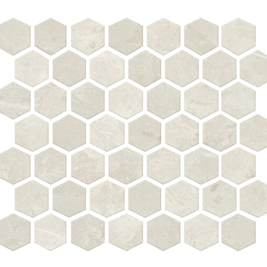 Daltile-Prime-12-x-14-Matte-Ceramic-1.5-Hexagon-Mosaic-Vitality-White