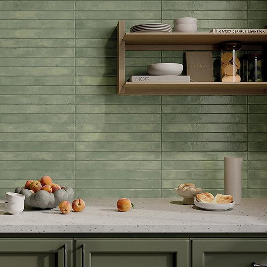 Tesoro-2-x-18-Graffiti--Pressed-Satin-Porcelain-Brick-Tile-Acquamarine