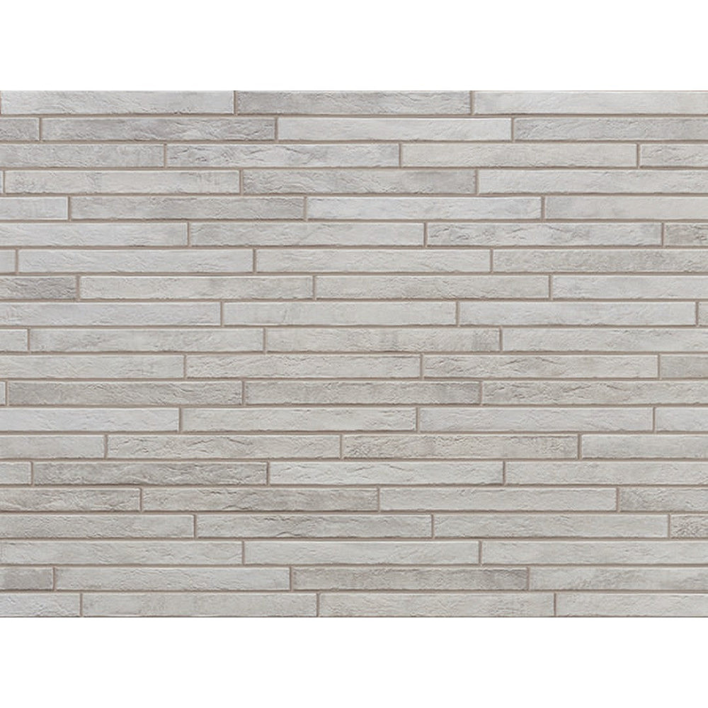 Tesoro 2" x 18" Graffiti Pressed Matte Porcelain Brick Tile