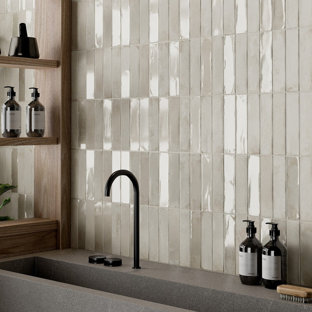 Tesoro-2-x-8-Marrakech-Pressed-Glossy-Porcelain-Brick-Tile-Ivory