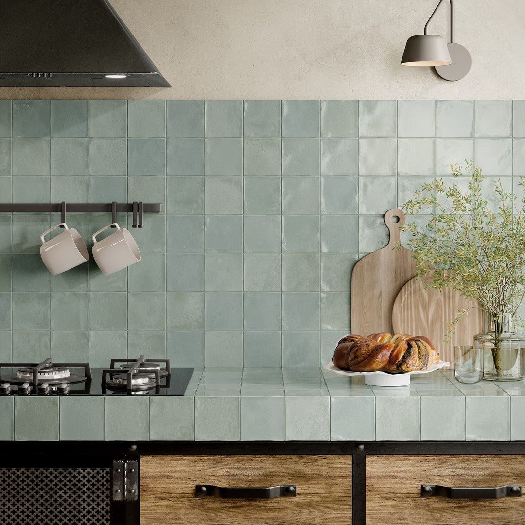 Tesoro-4-x-4-Marrakech-Pressed-Glossy-Porcelain-Tile-Sea-Water