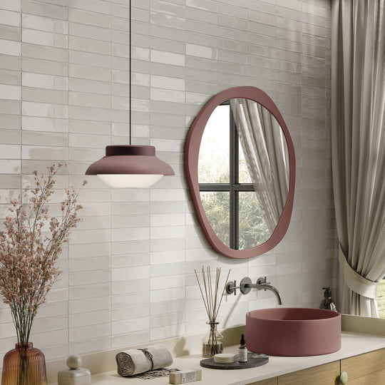 Tesoro-2-x-8-Marrakech-Pressed-Glossy-Porcelain-Brick-Tile-Total-White