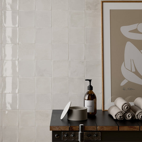 Tesoro-4-x-4-Marrakech-Pressed-Glossy-Porcelain-Tile-White