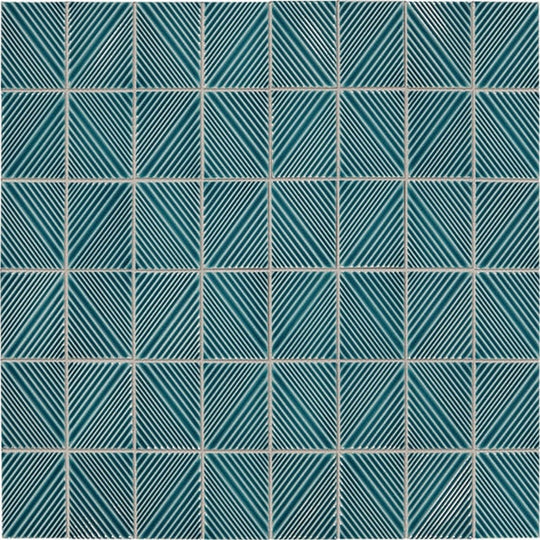 Daltile-Revalia-Remix-12-x-16-Glossy-Ceramic-3x4-Structural-Mosaic-Metallic-Gray