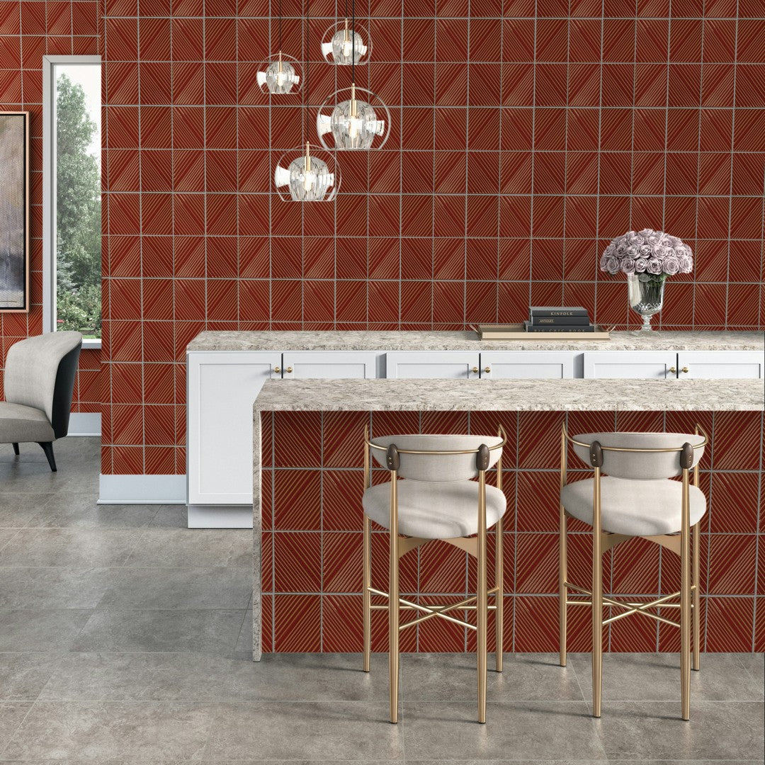 Daltile-Revalia-Remix-12-x-16-Glossy-Ceramic-3x4-Structural-Mosaic-Spice