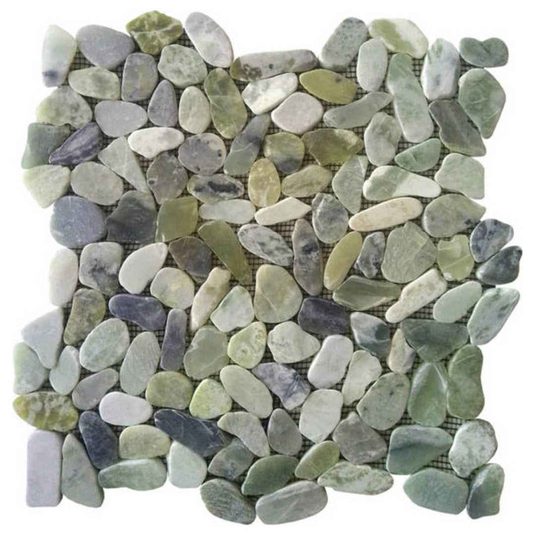 Qualis Ceramica 12" x 12" Chelsea Natural Stone Semi-Precious Mosaic