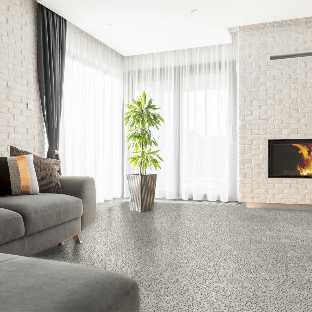 Qualis-Ceramica-12-x-12-Chelsea-Matte-Natural-Stone-Sliced-Pebble-Mosaic-White-Sliced