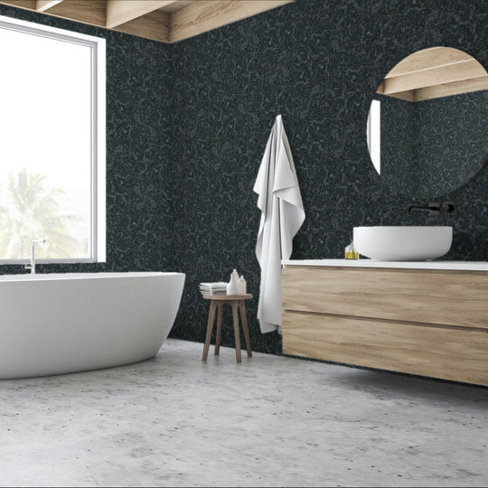 Qualis-Ceramica-12-x-12-Chelsea-Matte-Natural-Stone-Sliced-Pebble-Mosaic-Black-Sliced