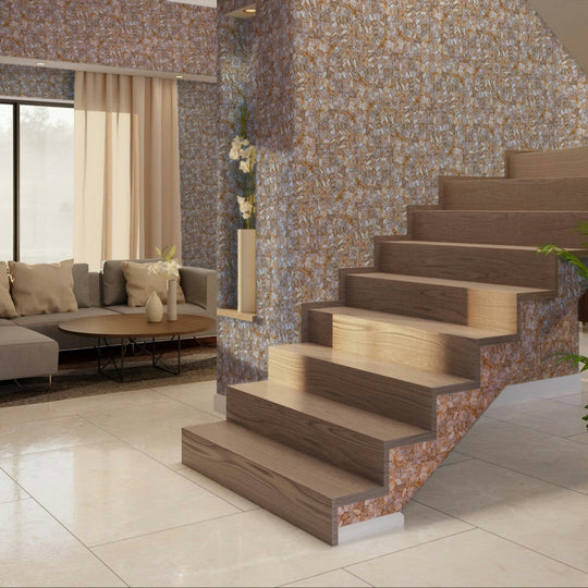 Qualis-Ceramica-12-x-12-Chelsea-Polished-Natural-Stone-Sliced-Pebble-Mosaic-Beige-Sliced