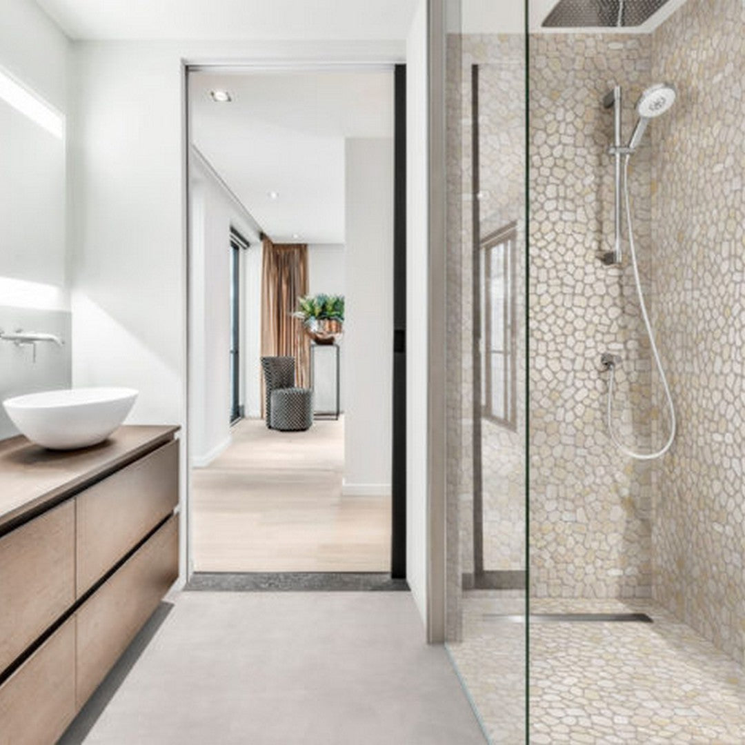 Qualis-Ceramica-12-x-12-Chelsea-Natural-Stone-Onyx-Pebble-Mosaic-Onyx-Light-Beige