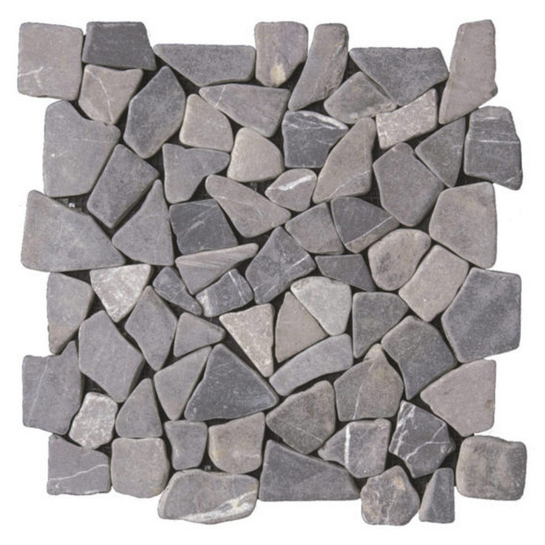 Qualis Ceramica 12" x 12" Chelsea Natural Stone Mini Opus Mosaic