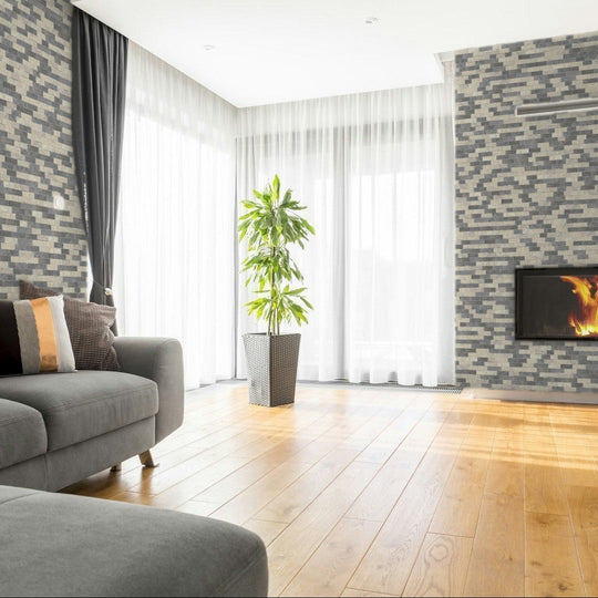 Qualis-Ceramica-11-x-12-Chelsea-Natural-Stone-Broken-Brick-Marble-Mosaic-White-Grey