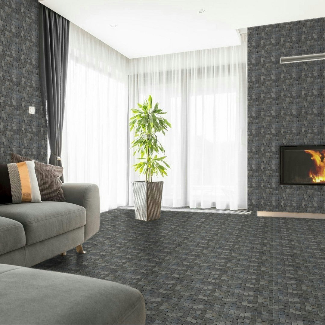 Qualis-Ceramica-11.6-x-12-Chelsea-Natural-Stone-Cubic-Brick-Marble-Mosaic-Dark-Grey