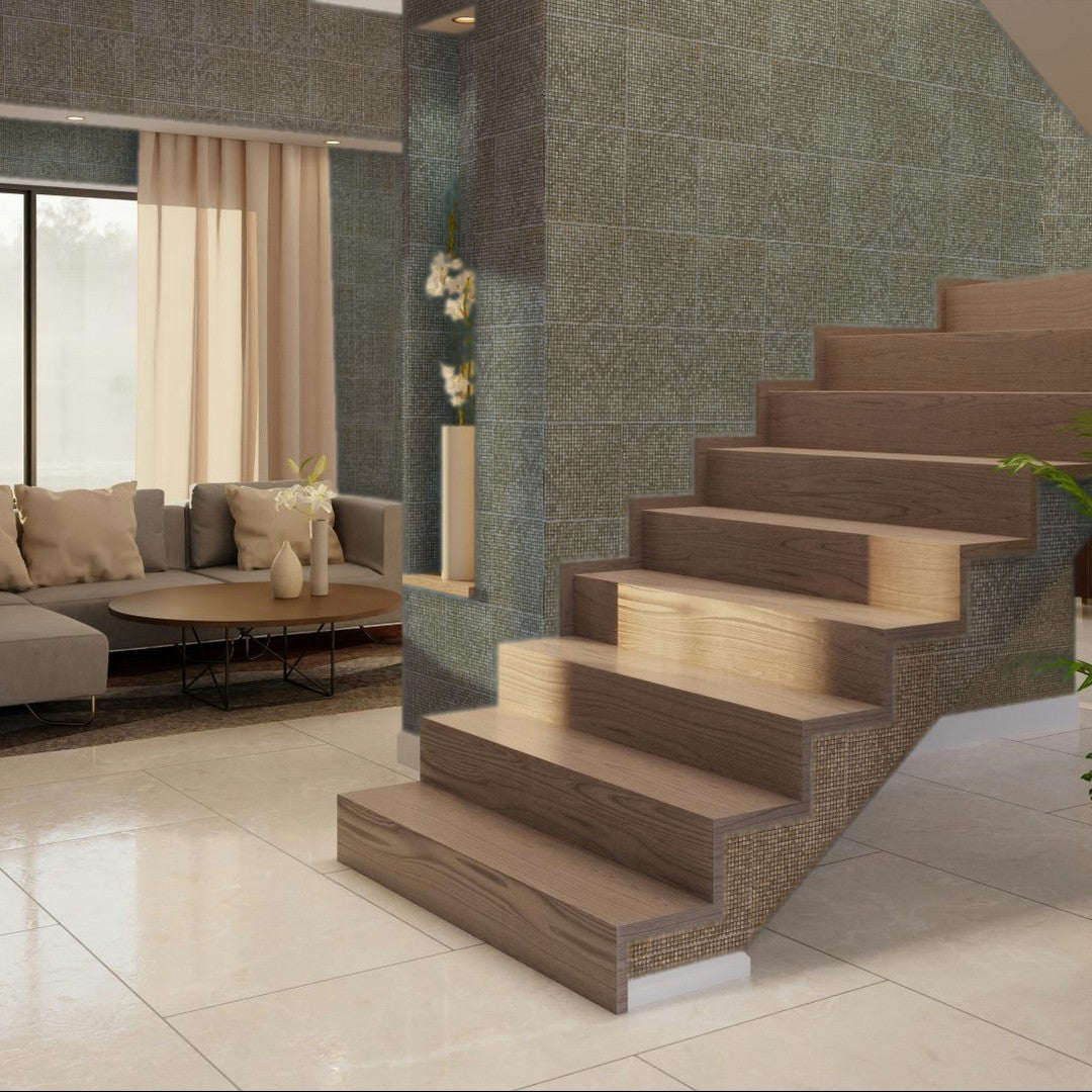 Qualis-Ceramica-12-x-12-Chelsea-Metal-Mini-Hex-Aluminum-Mosaic-Gold