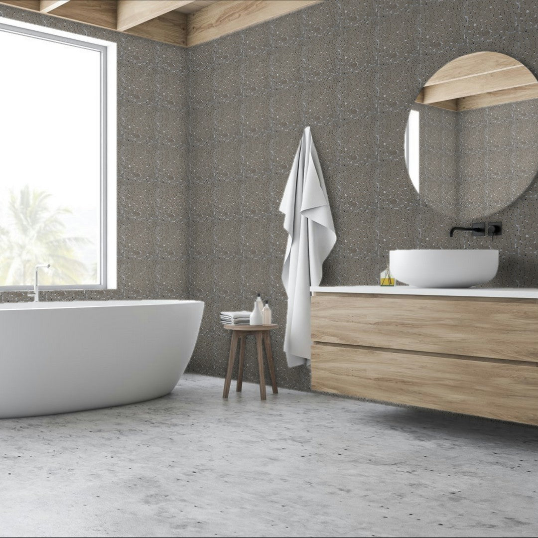 Qualis-Ceramica-12-x-12-Chelsea-Natural-Stone-Reconstituted-Pebble-Mosaic-Grey
