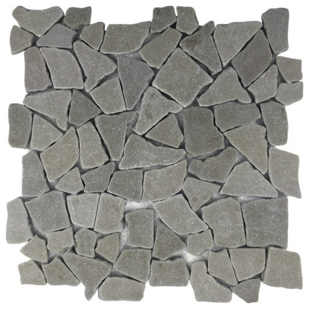 Qualis Ceramica 12" x 12" Chelsea Natural Stone Reconstituted Mini Opus Mosaic