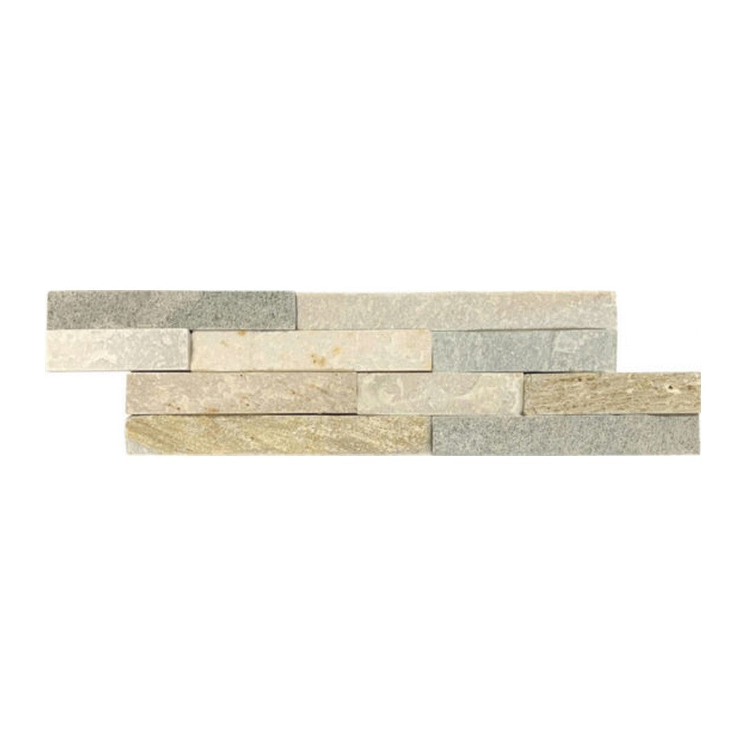 Qualis Ceramica 4" x 14" Chelsea Natural Stone Slate Wall Cladding