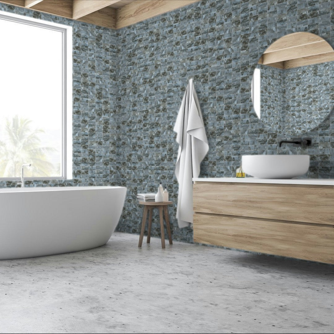 Qualis-Ceramica-11.8-x-11.8-Chelsea-Glossyy-Glass-Onyx-Pattern-Mosaic-Blue
