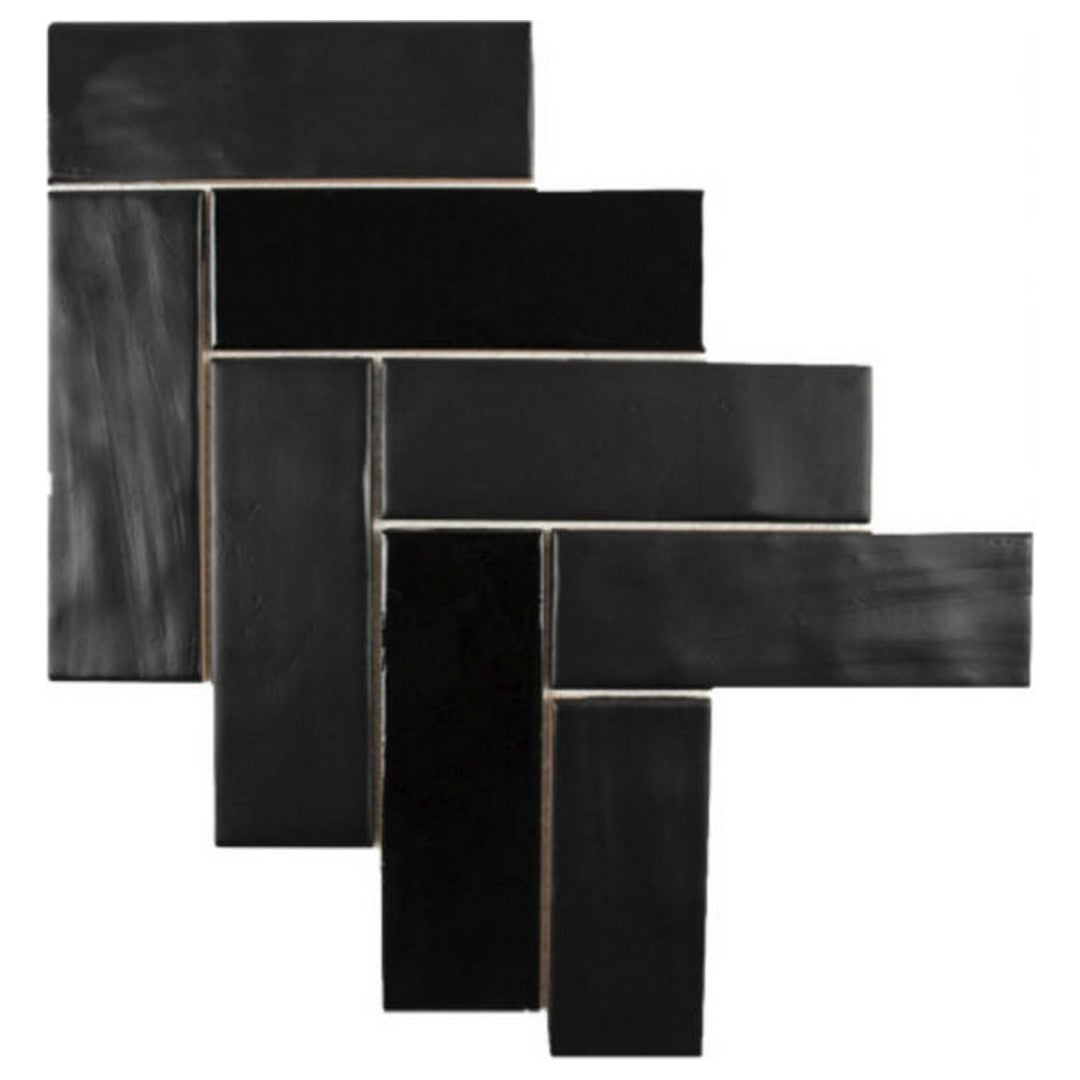 Qualis Ceramica 11" x 15" Hamptons Matte Ceramic Step Up Mosaic