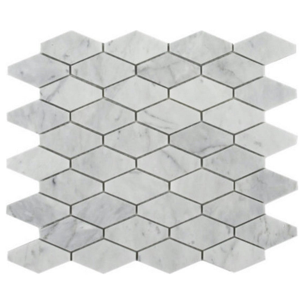 Qualis Ceramica 11" x 12" Hamptons Natural Stone Solitaire Mosaic