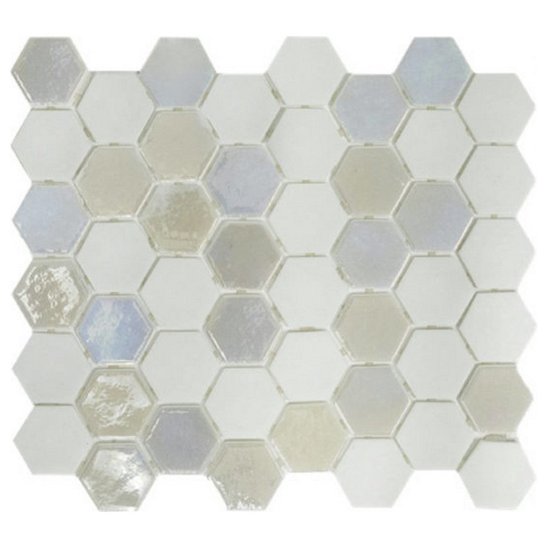 Qualis Ceramica 11" x 13" Hamptons Glass Confetti Mosaic