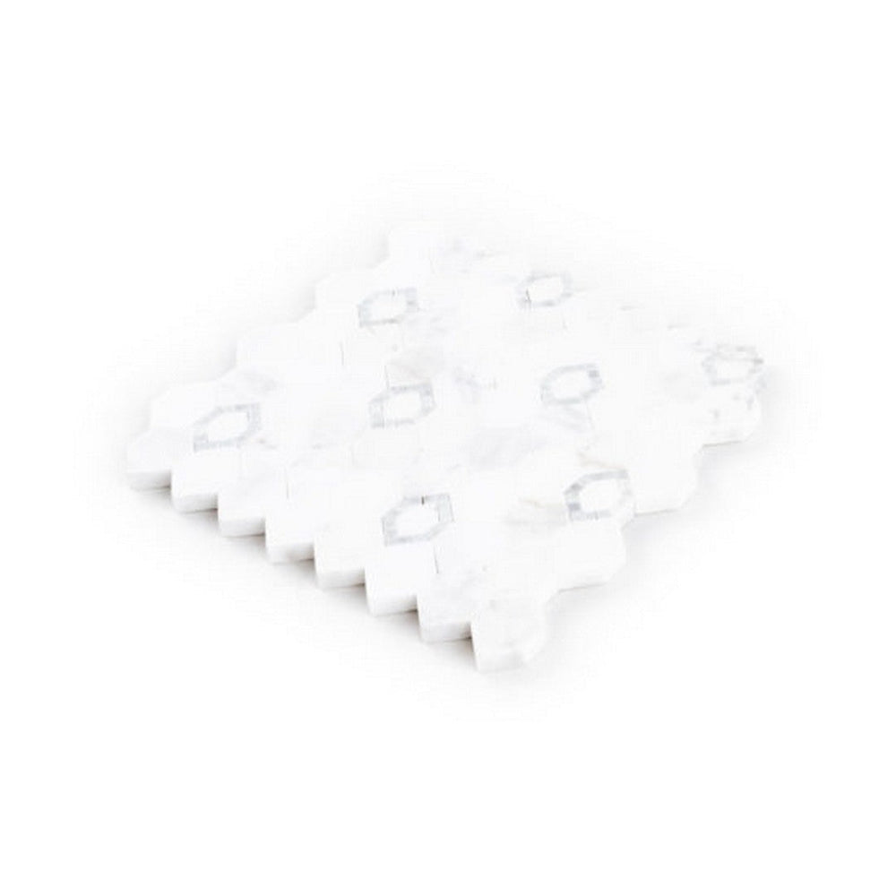 Qualis-Ceramica-8-x-8-Hamptons-Marble-Daffodil-Mosaic-Daffodil-Grey