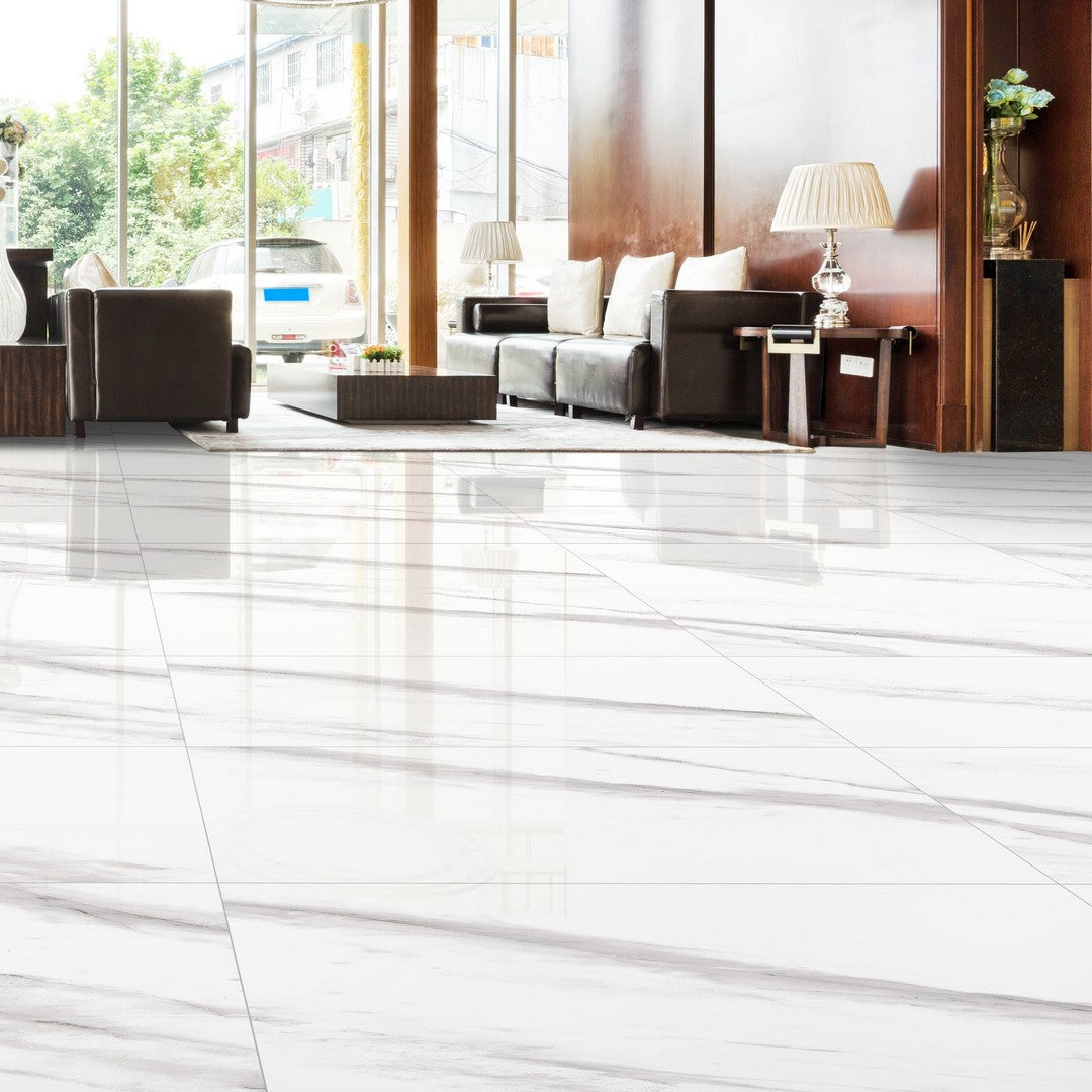 Ottimo-Rezy-24-x-48-Polished-Porcelain-Tile-White-Statuario