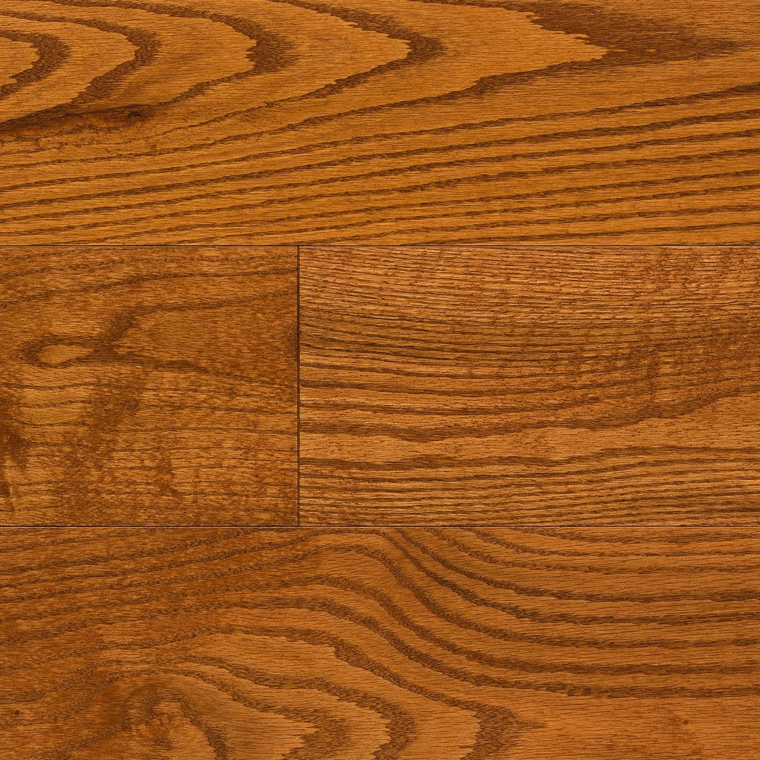 Mercier Design+ Engineered 5" x 83" Herringbone Red Oak Satin 12mm Hardwood Plank