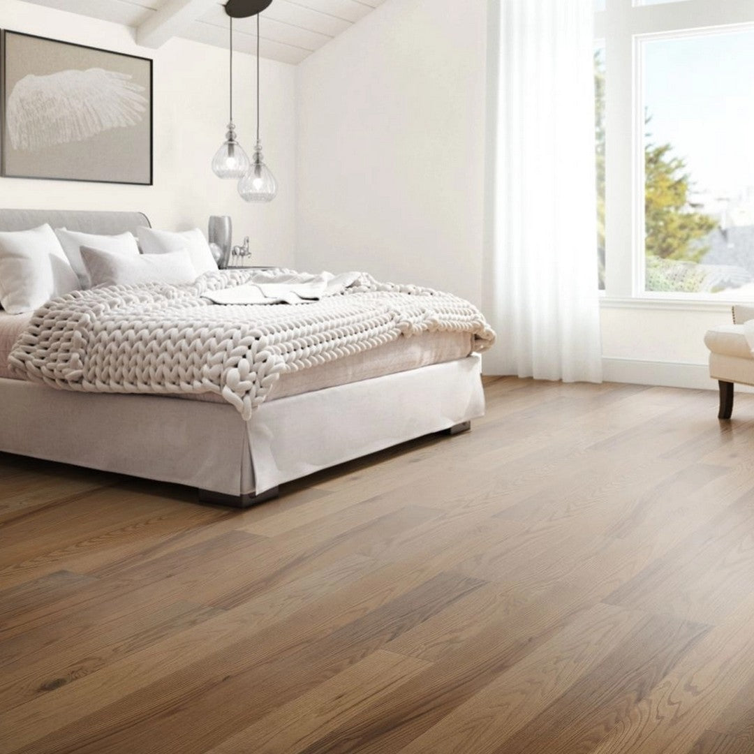 Mercier-Design+-Engineered-6.5-x-85-Authentic-Red-Oak-Matte-12mm-Hardwood-Plank-Red-Oak-Toast-Brown