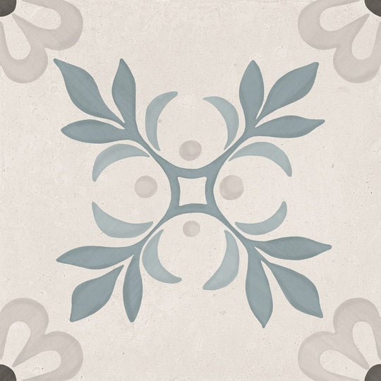 Rickert-9-x-9-Peronda-Matte-Porcelain-Tile-Sirocco-Green-Petals