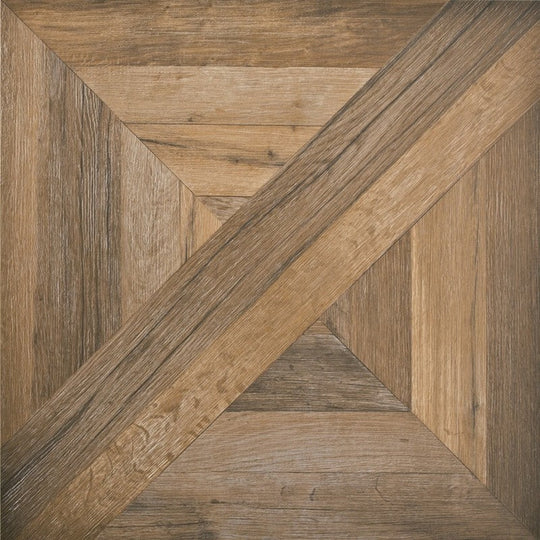 Rickert 30" x 30" Refin Coquille Matte Porcelain Stoneware Tile