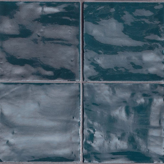 Rickert 6" x 6" Sartoria T Square Glossy Ceramic Tile