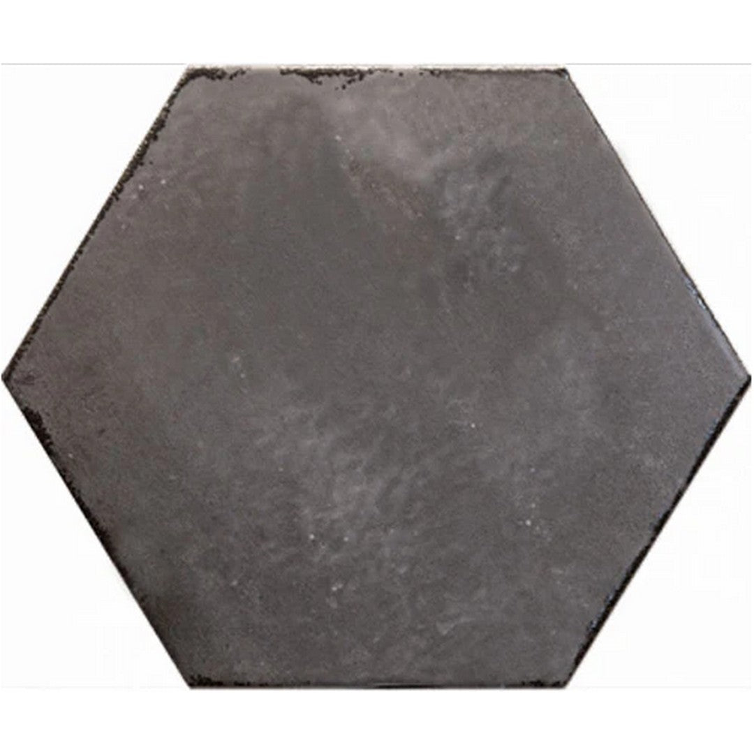 Rickert 8" x 9" Monopole Studio Matte Porcelain Hexagon Tile